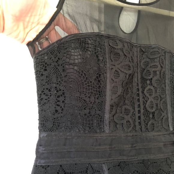 Cynthia Steffe black lace cocktail dress - Picture 8 of 8